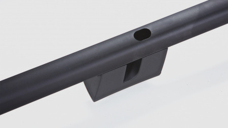 Рейлинги Сan Auto (LALA.73.1491) Crown Black в штатные места для LADA Largus I 2012+ от магазина ФаркопРос